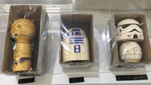 こけしシリーズ。R2D2変わってない・・・・・