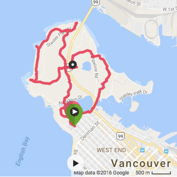 スタンレーパークマップ