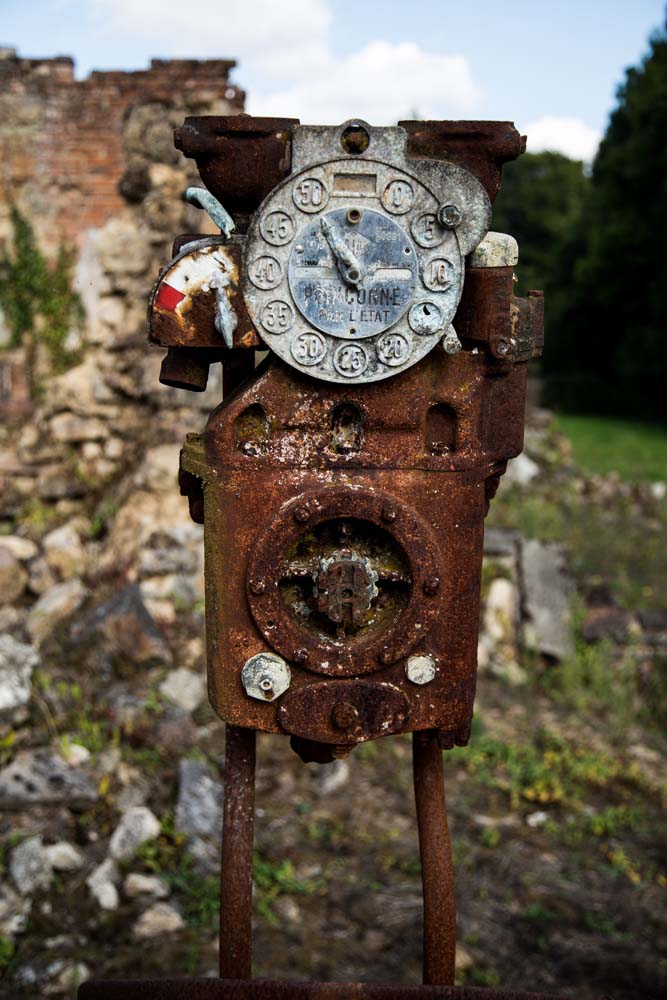 オラドゥール=シュル=グラヌの給油機