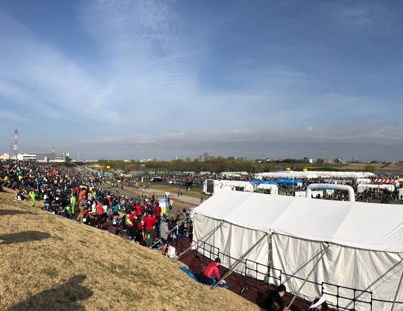 板橋Cityマラソン会場