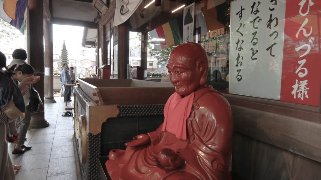 川越の蓮馨寺おびんづる様