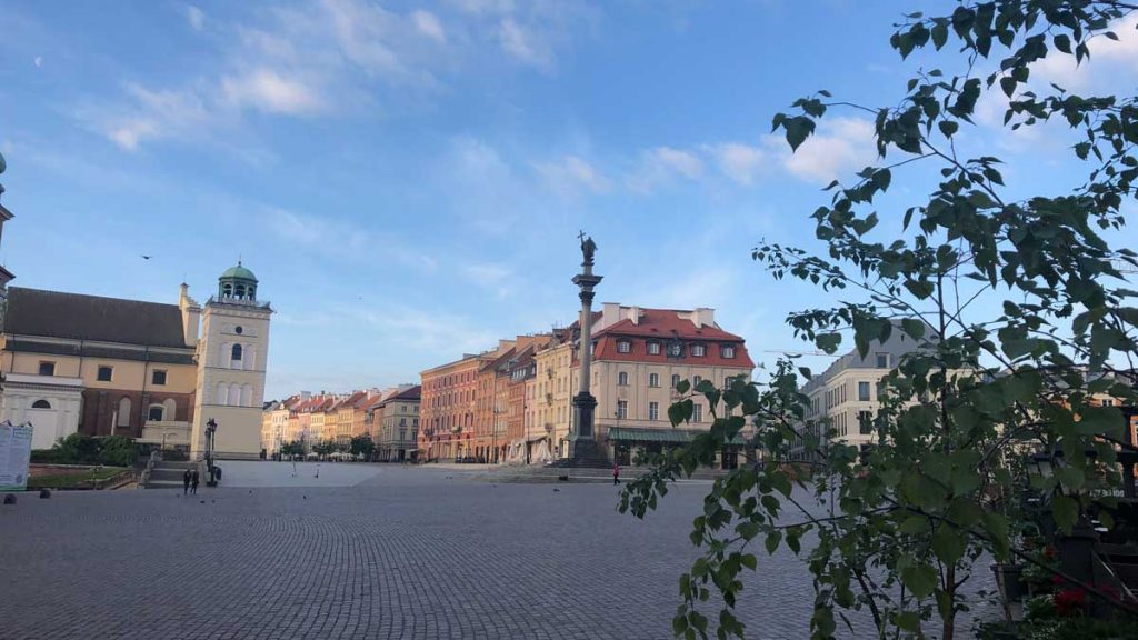 ワルシャワの街